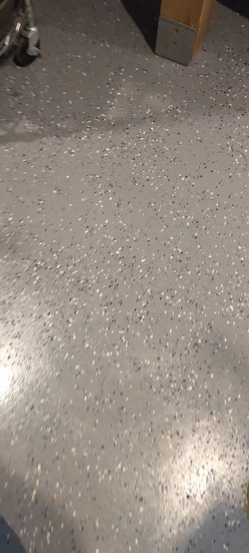 Epoxy floors and countertops