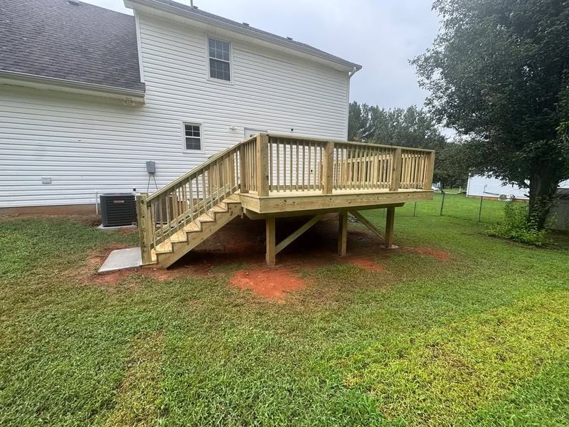 Wood Deck Construction