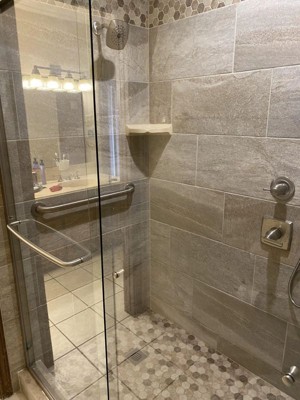 Tile installation 