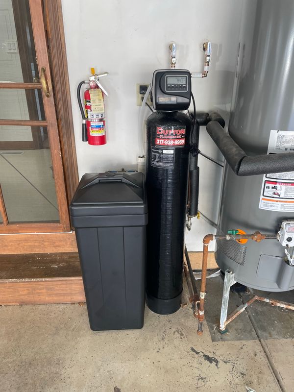 "Transforming 46143: Innovative Water Softener Installations and Efficient Floor Drain Solutions by Dutton Plumbing, Inc."