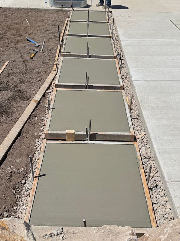 Sidewalk Installation