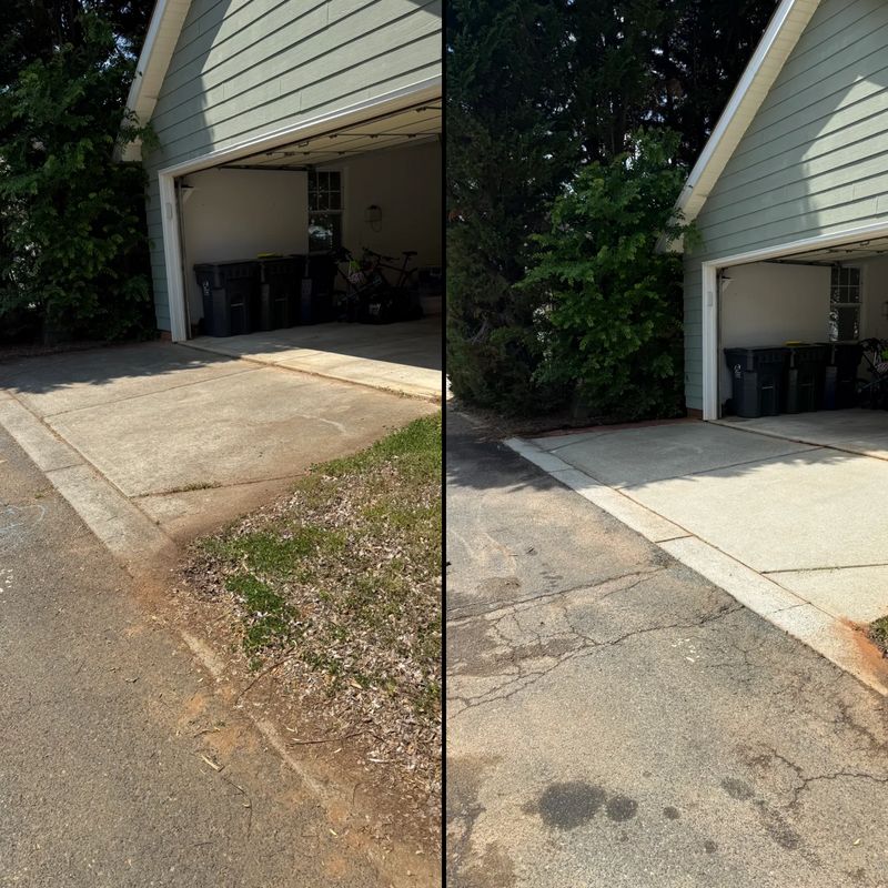 Driveway and Sidewalk Cleaning