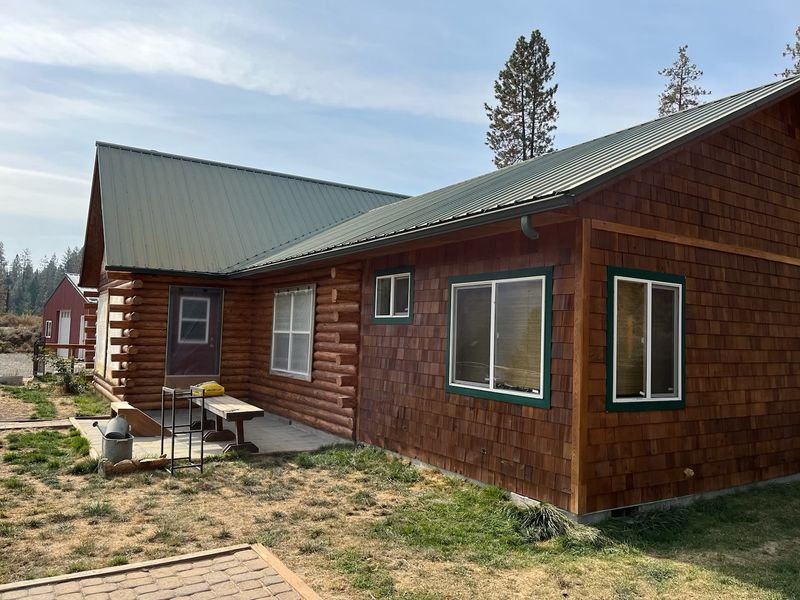 Log Homes Refinishing
