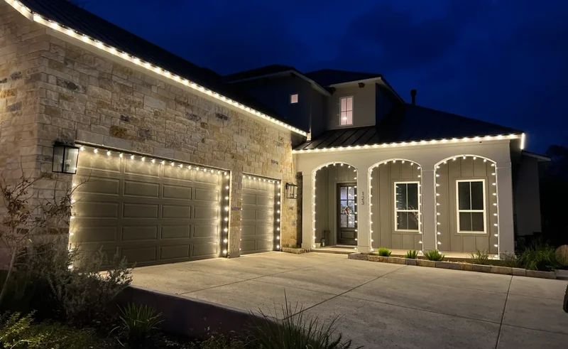 Christmas Lights Up