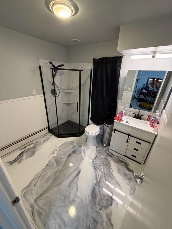 Metallic Epoxy Designs
