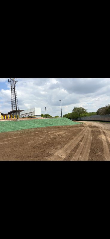 Pipeline right-of-way Hydro Mulching