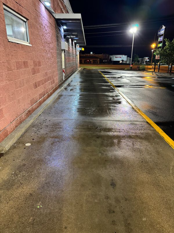 Driveway and Sidewalk Cleaning