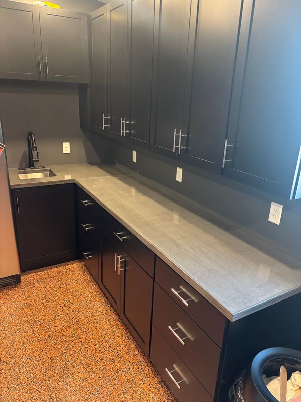 Concrete counter tops