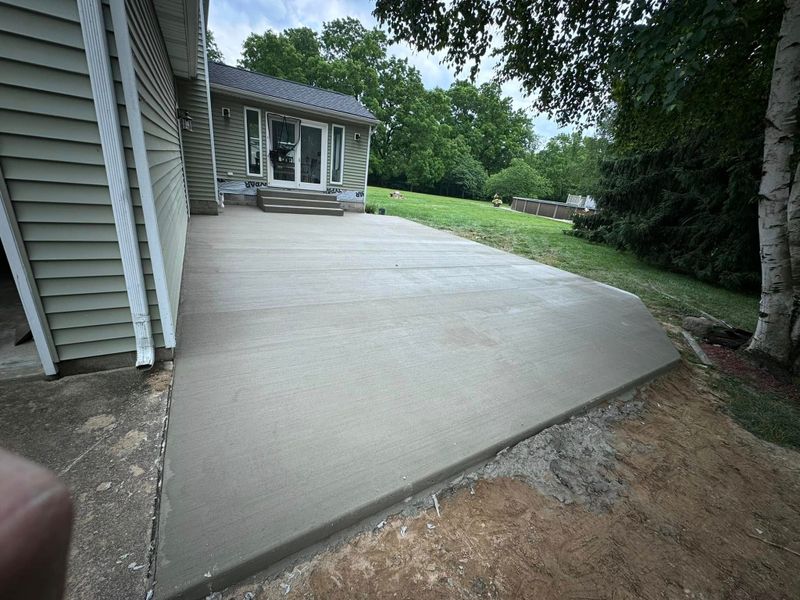 Concrete Patio