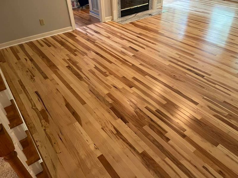 Solid hardwood installation