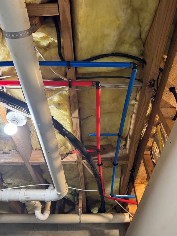 Sewer and Water Line Work