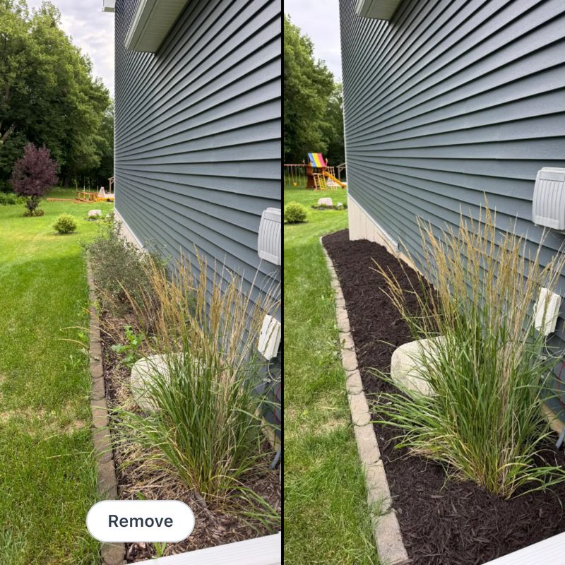 Mulch and Rock Installation gallery