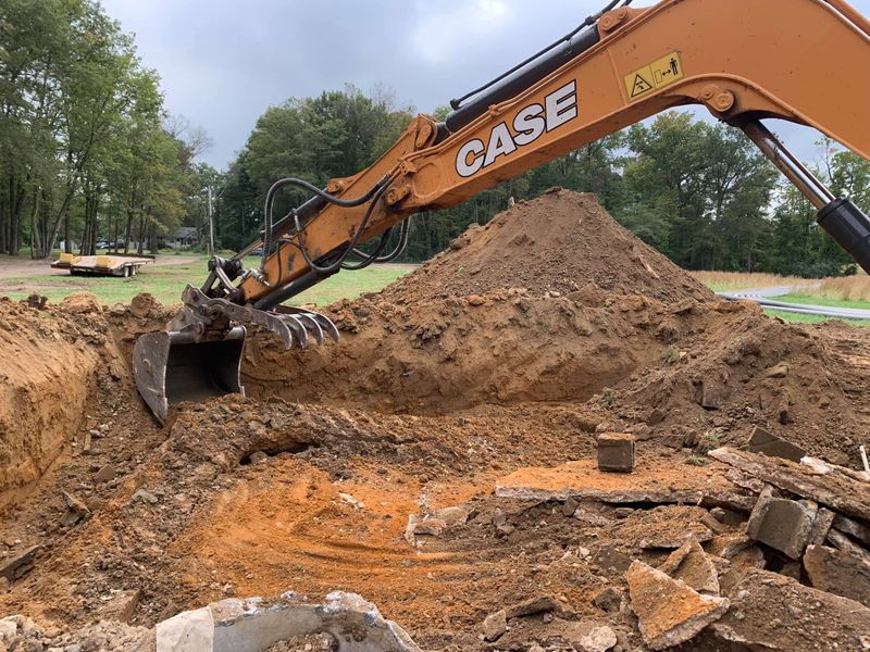 Excavating 