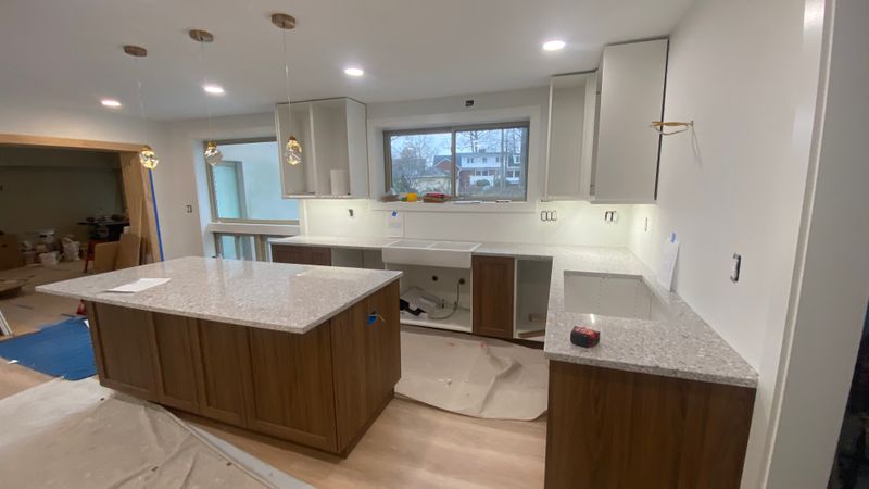 Contemporary Transitional Kitchen Remodel by SRK Home Improvement, LLC project photo
