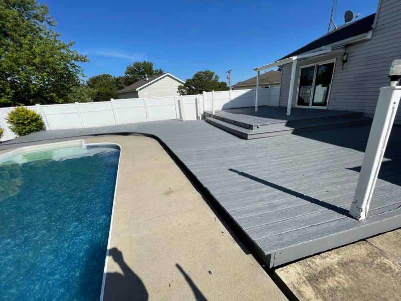 Deck Staining and Sealing