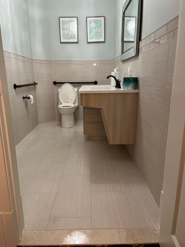 Tile installation