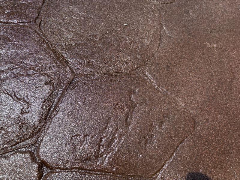 Stamped Concrete Installation