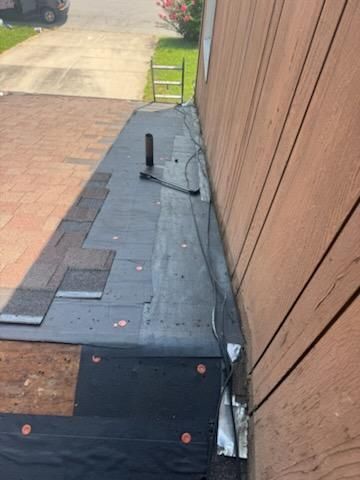 Carbondale Roof Leak repair and Drywall installation