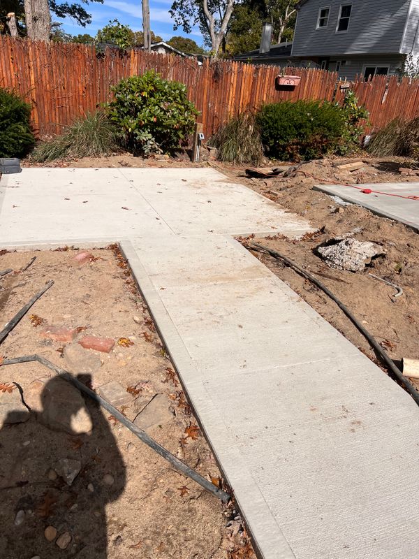 Sidewalk Installation