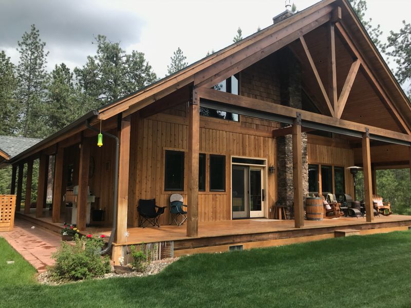 Log Homes Refinishing