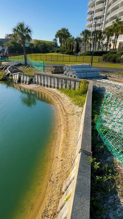 Seawall and Bulkhead Installation