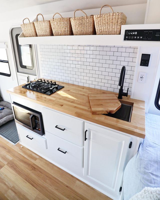 RV & Camper Van Kitchen Renovation