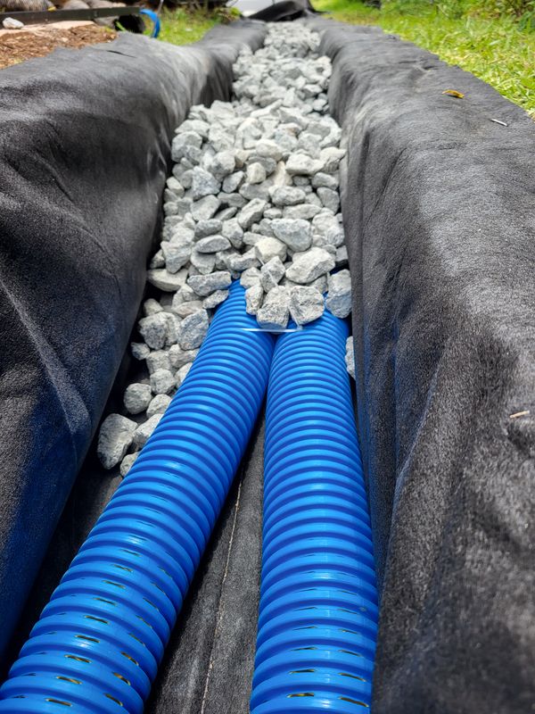 French Drain Installation