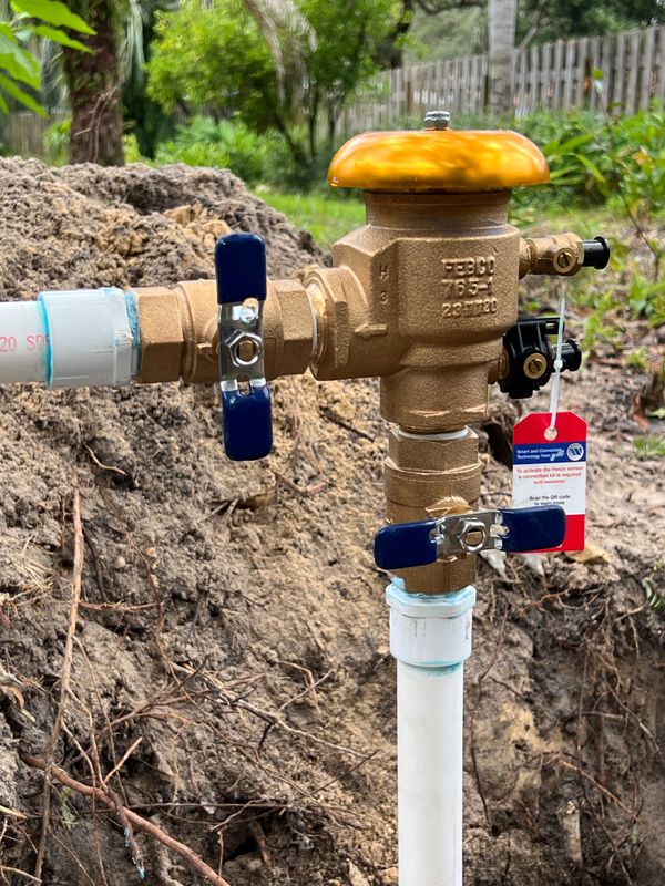 Shut off / PVB / Check Valve