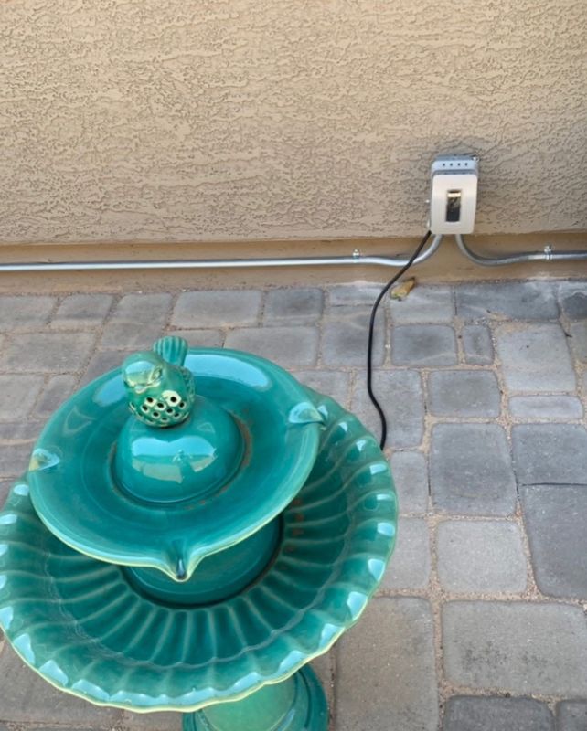 Exterior outlet installations