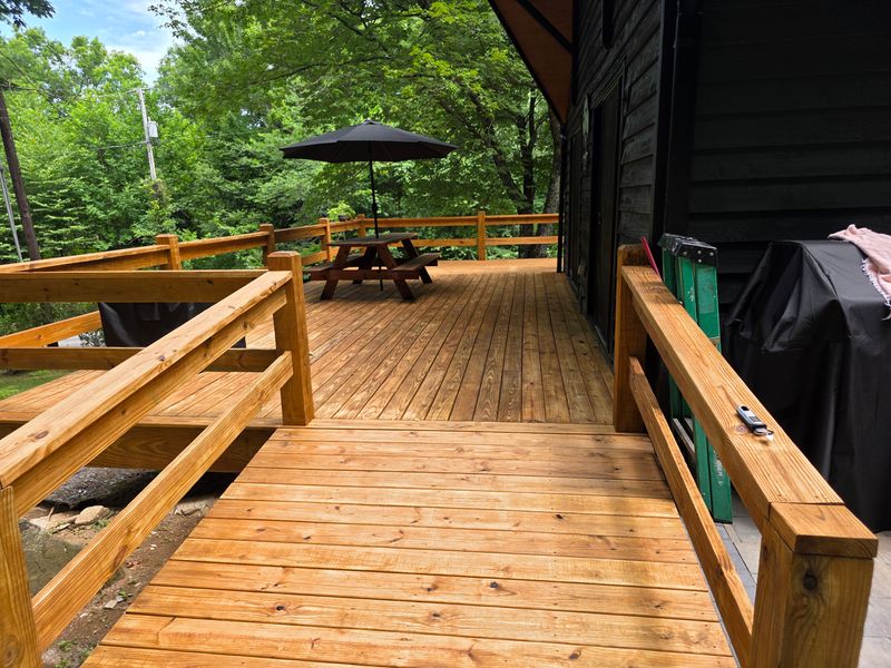 Deck Staining