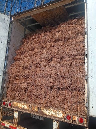 Pinestraw Installation