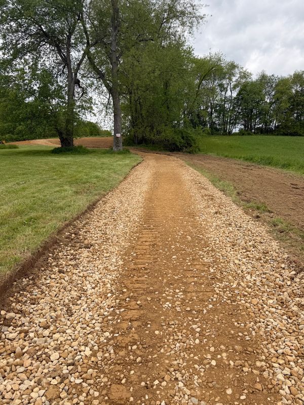 Road Bed/Driveway Installation