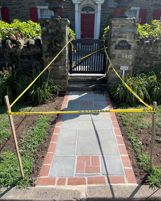 Thermal Bluestone Walkway