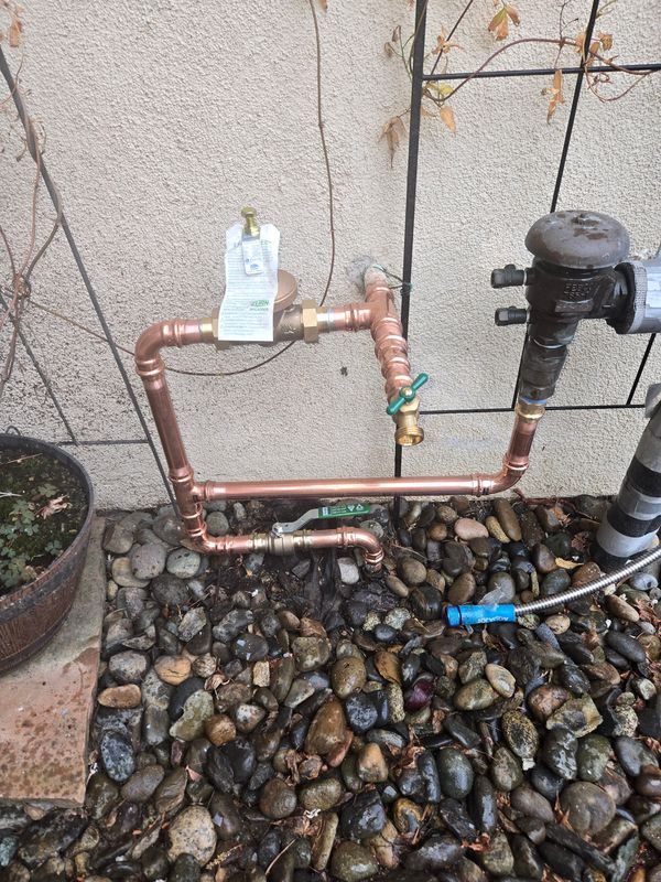 Main Water Linke Installation