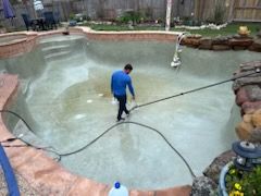Pool Draining and Drain Cleaning