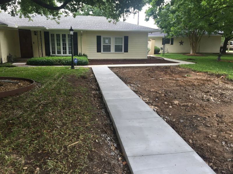 Sidewalk Installation