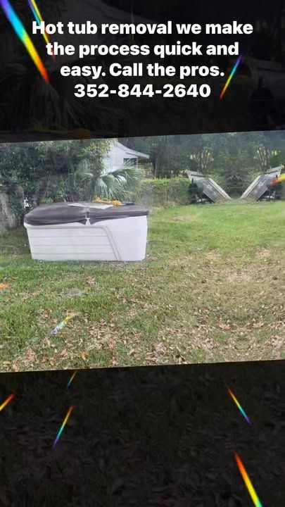 Hot Tub Removal