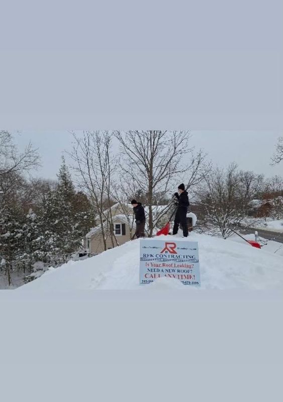 Residential Roofing Snow & Ice Removal Services 