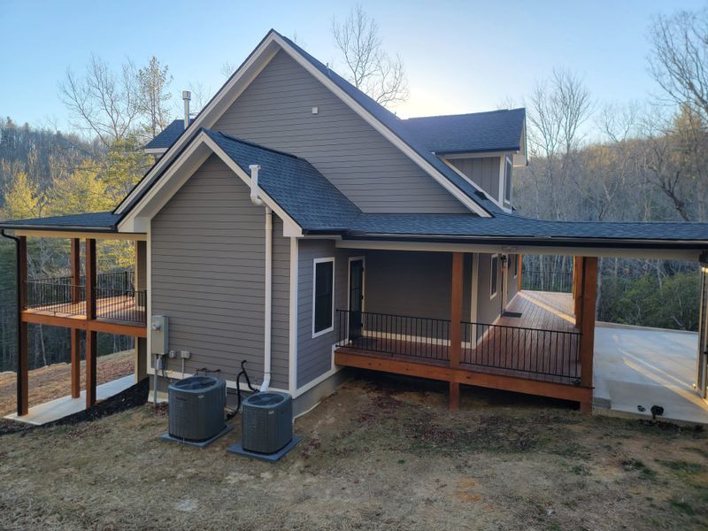 Exterior Deck staining & building
