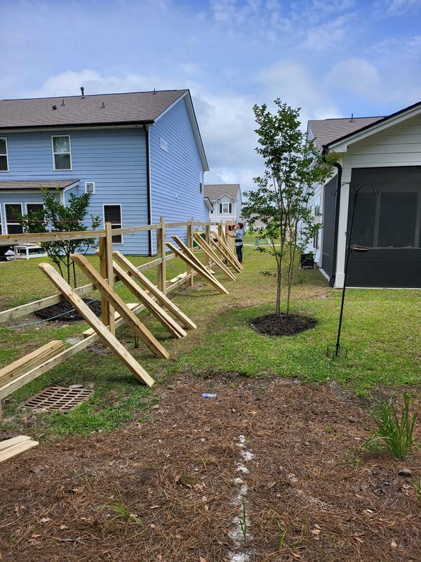 Wood Style Fences