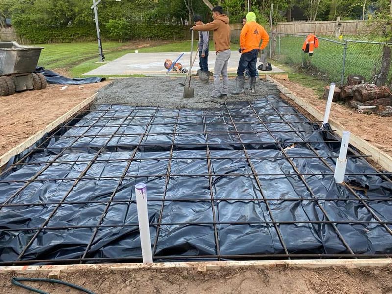 Driveway installation