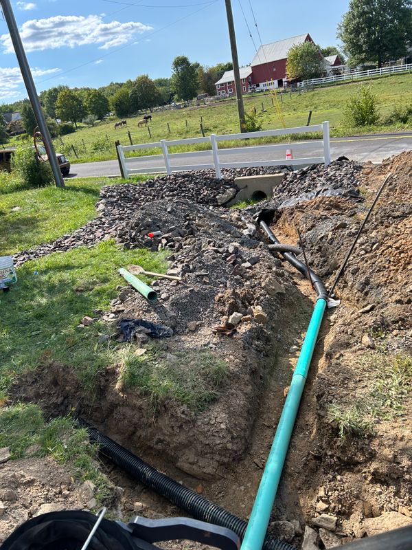 Outdoor French Drains