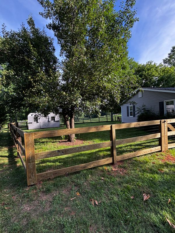 Wooden Fencing