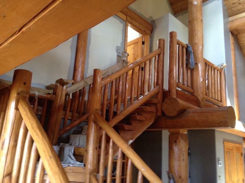 Log Homes Refinishing