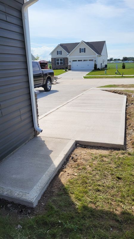 Sidewalk Installation