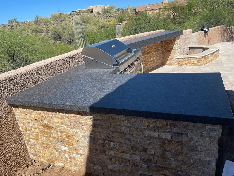 Outdoor Kitchen Installation