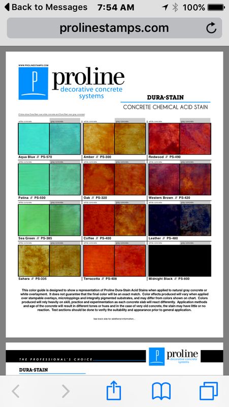 Acid Stain