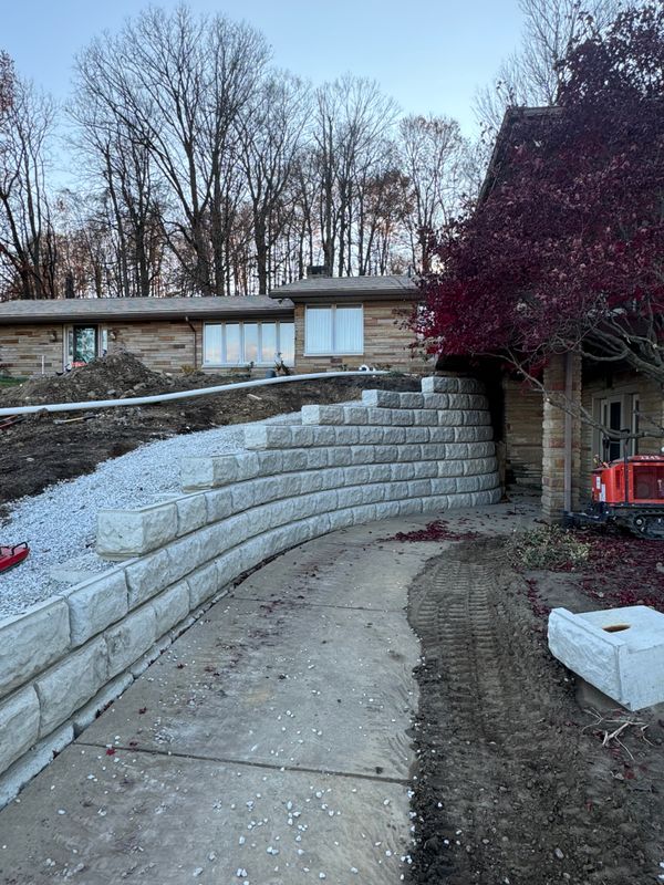 Retaining Wall Construction