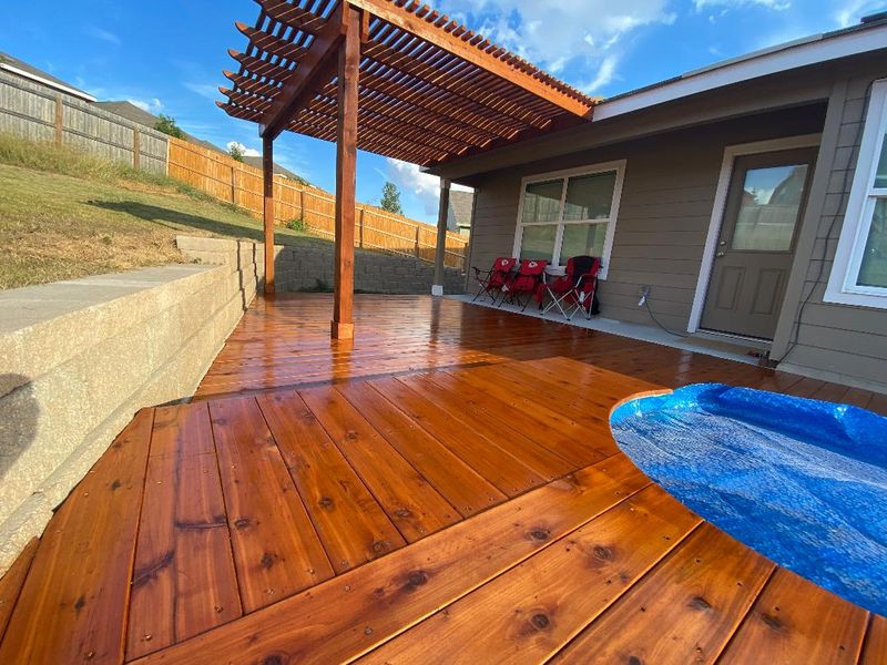 Fence Stain and Seal