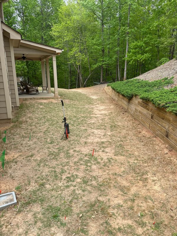 Transforming Erosion: A Dry Creek Oasis and Walkway Installation in Canton, GA